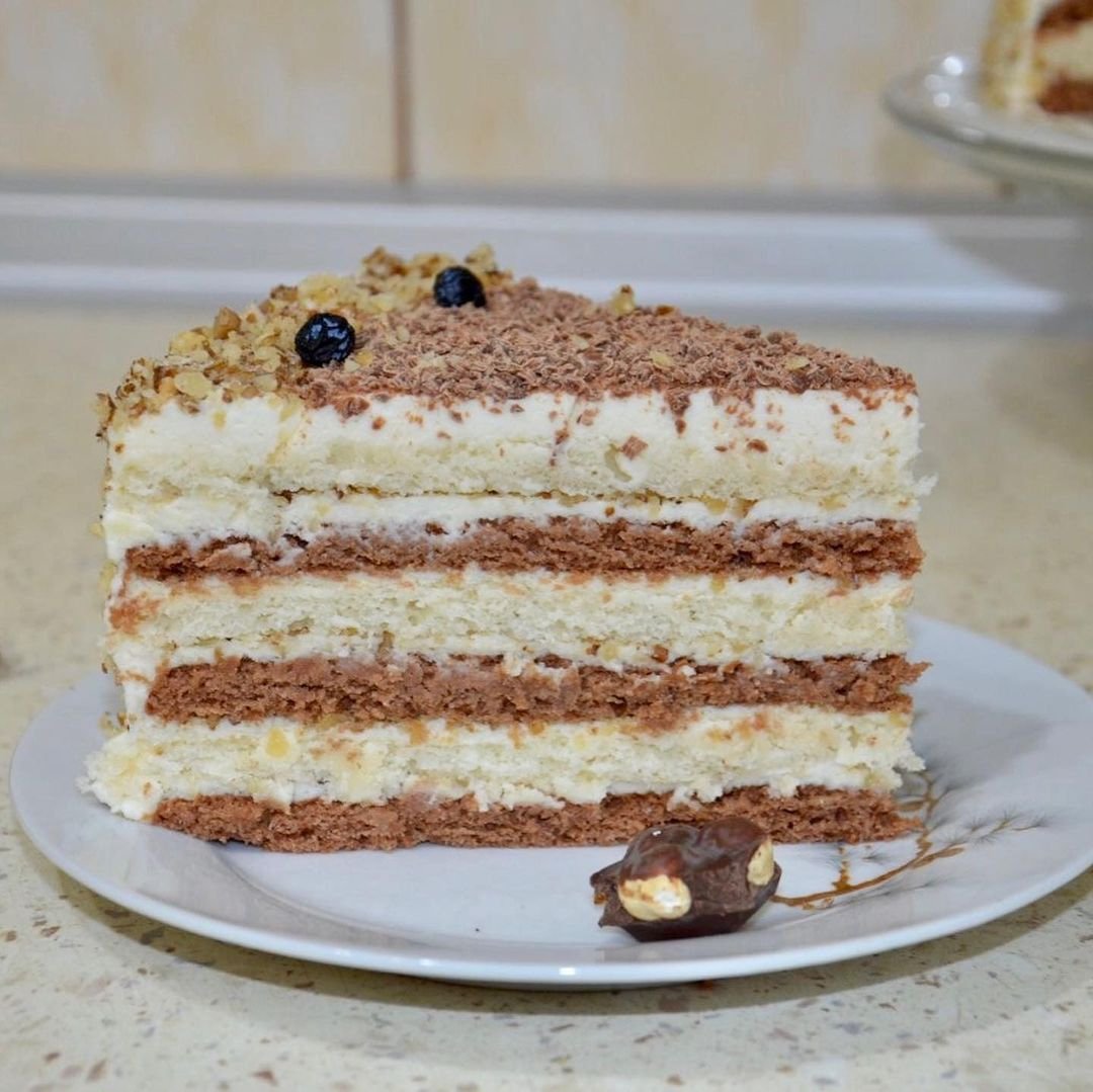 Торт сметанник рецепт с фото пошагово классический