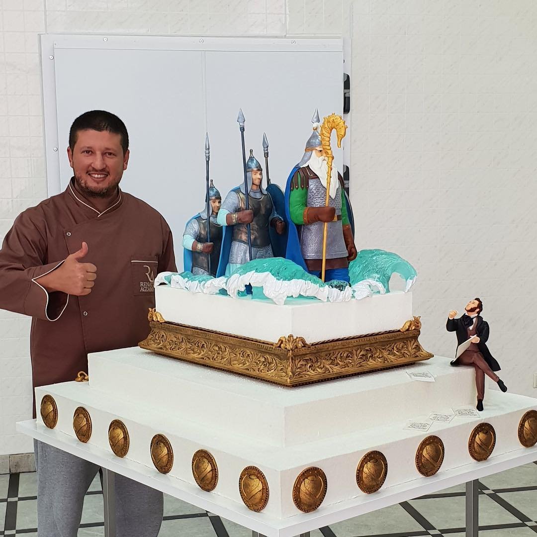 Торт Рената Агзамова замок Цвингер