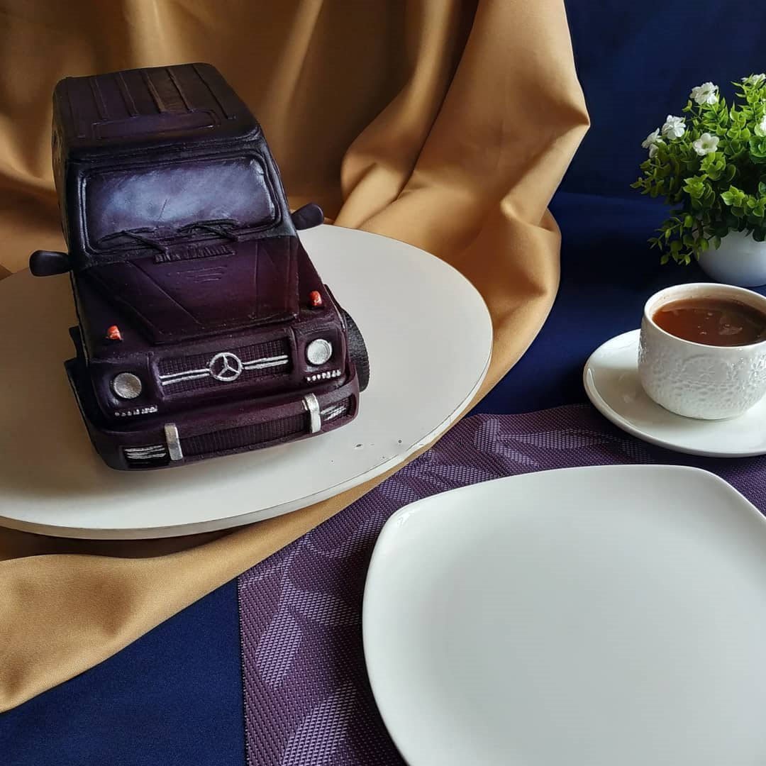 Mercedes Gelandewagen торт