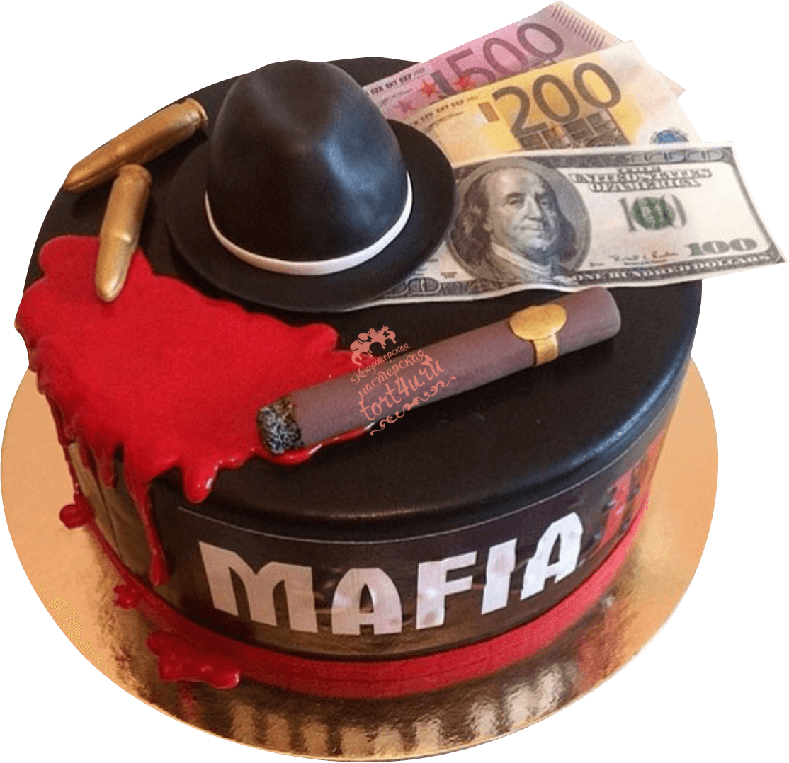 Торт мафия мальчику