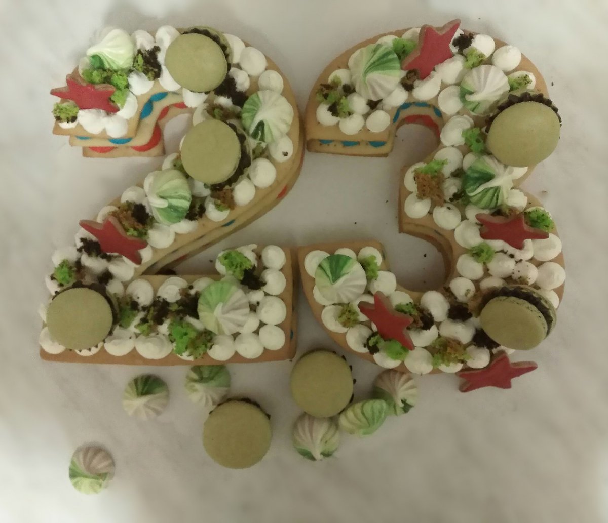 Торт цифра 50