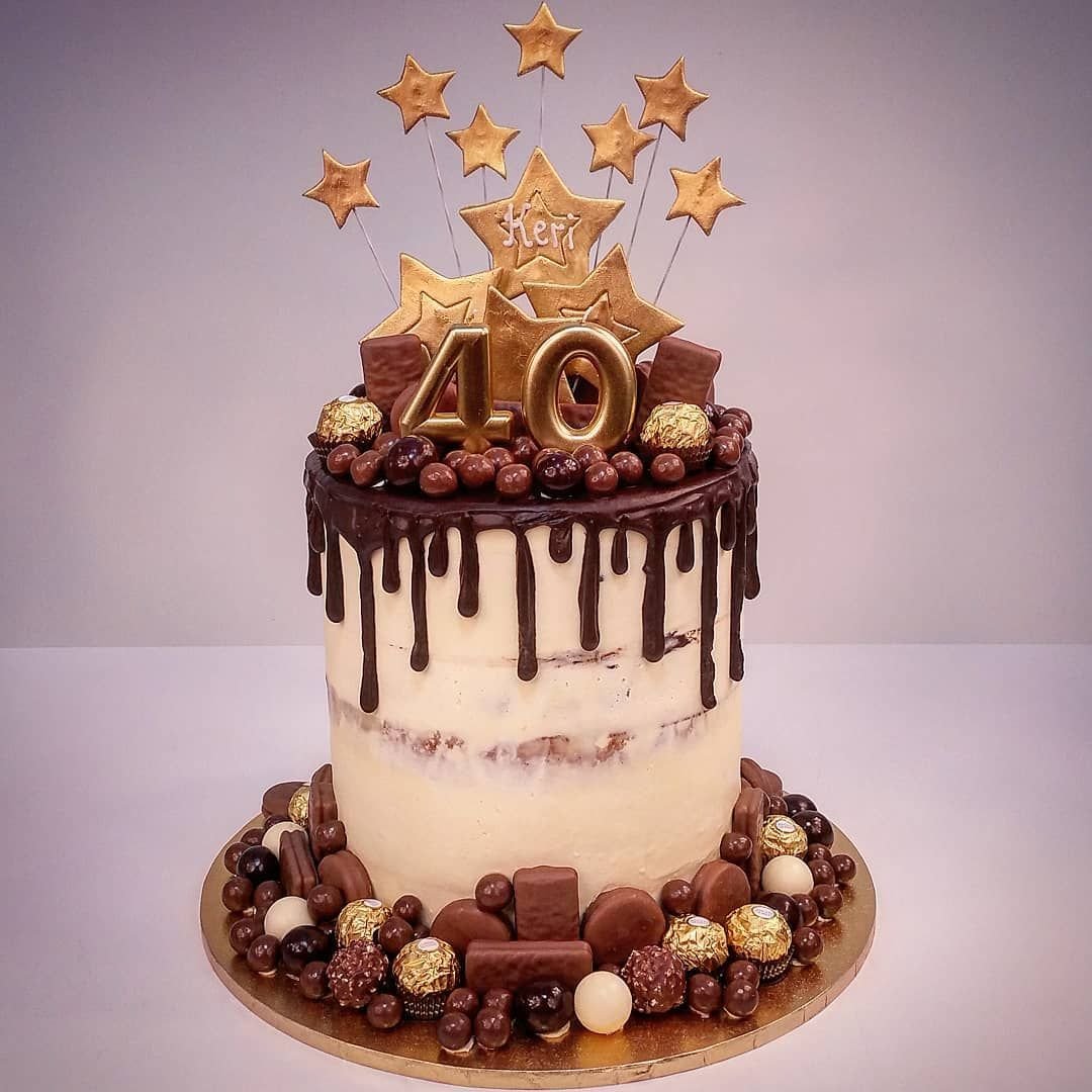 Стильный торт на 30 лет мужчине