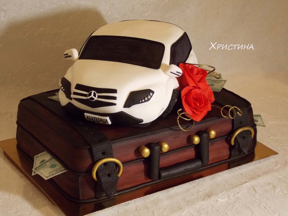 Mercedes Gelandewagen торт