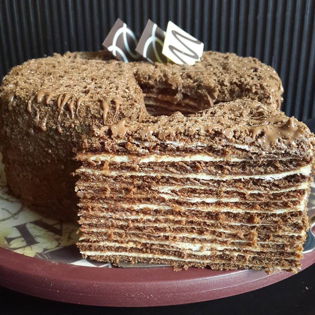 Торт с покупными коржами