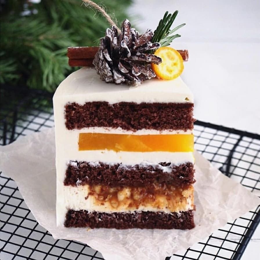 Торт "чёрный лес" (Black Forest Cake)