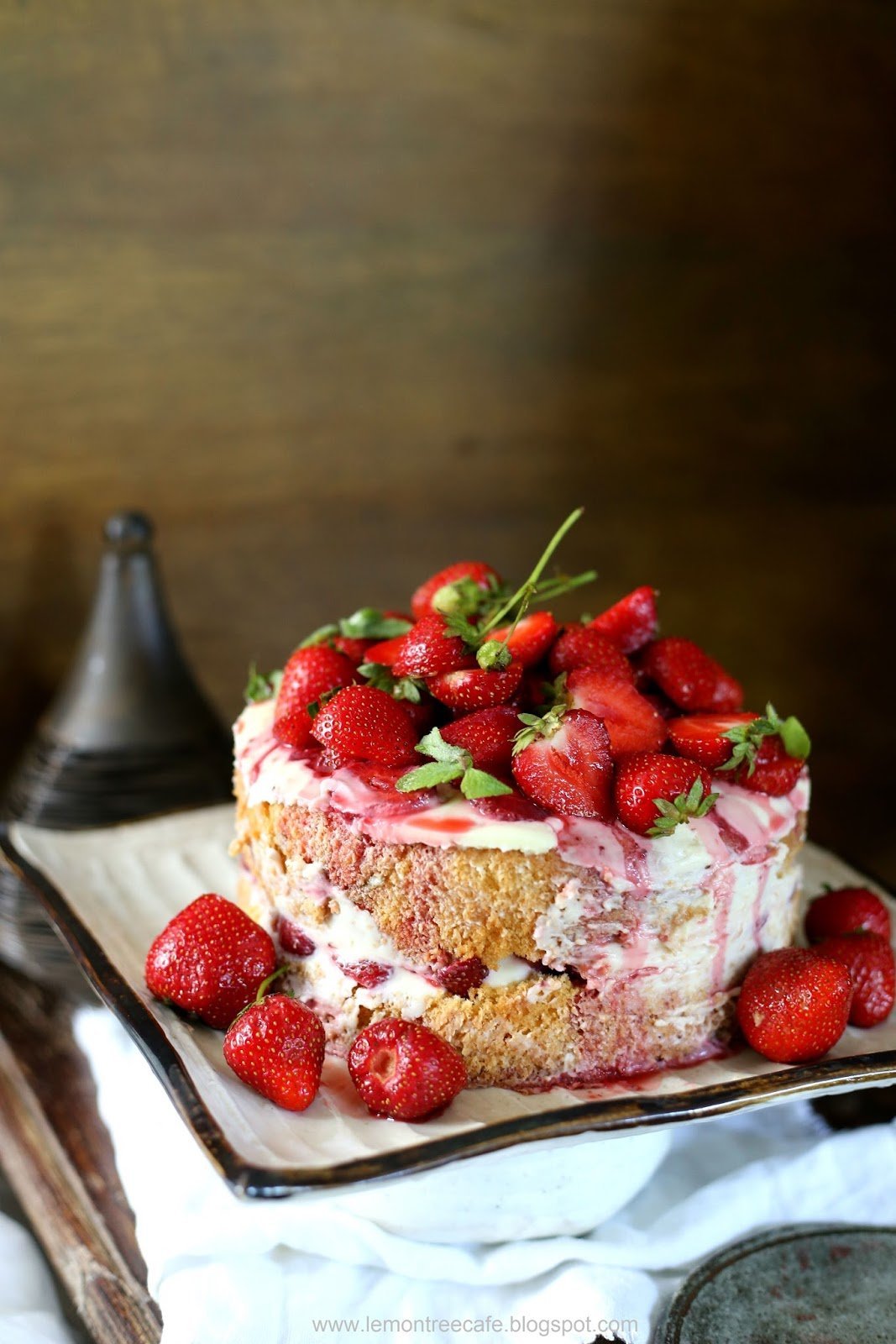 Strawberry Shortcake Cake