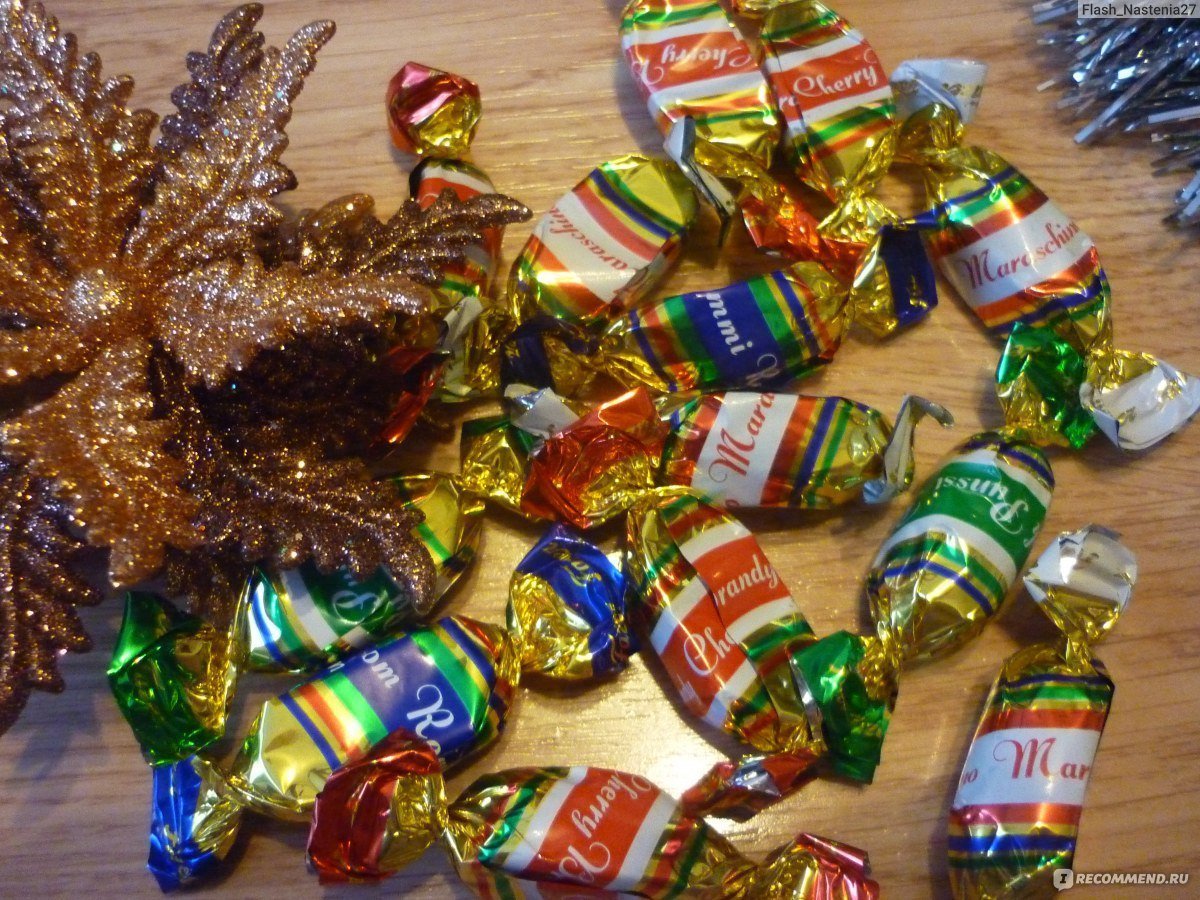 Самые популярные конфеты в россии