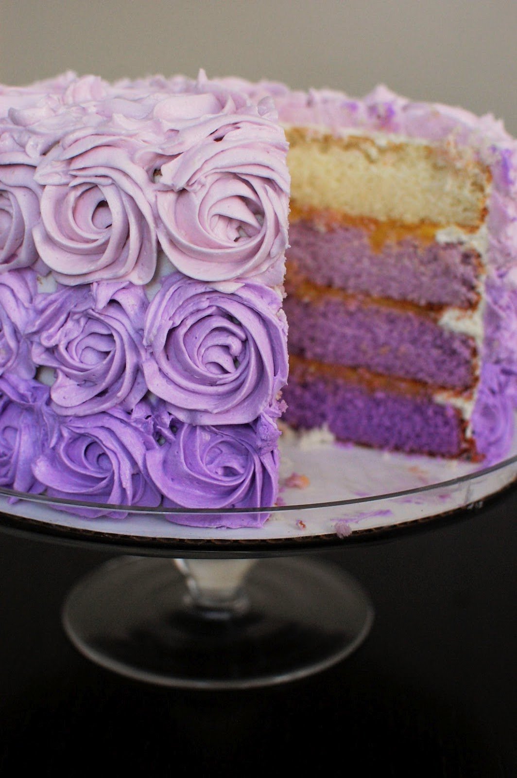 Торт фиолетовый бархат