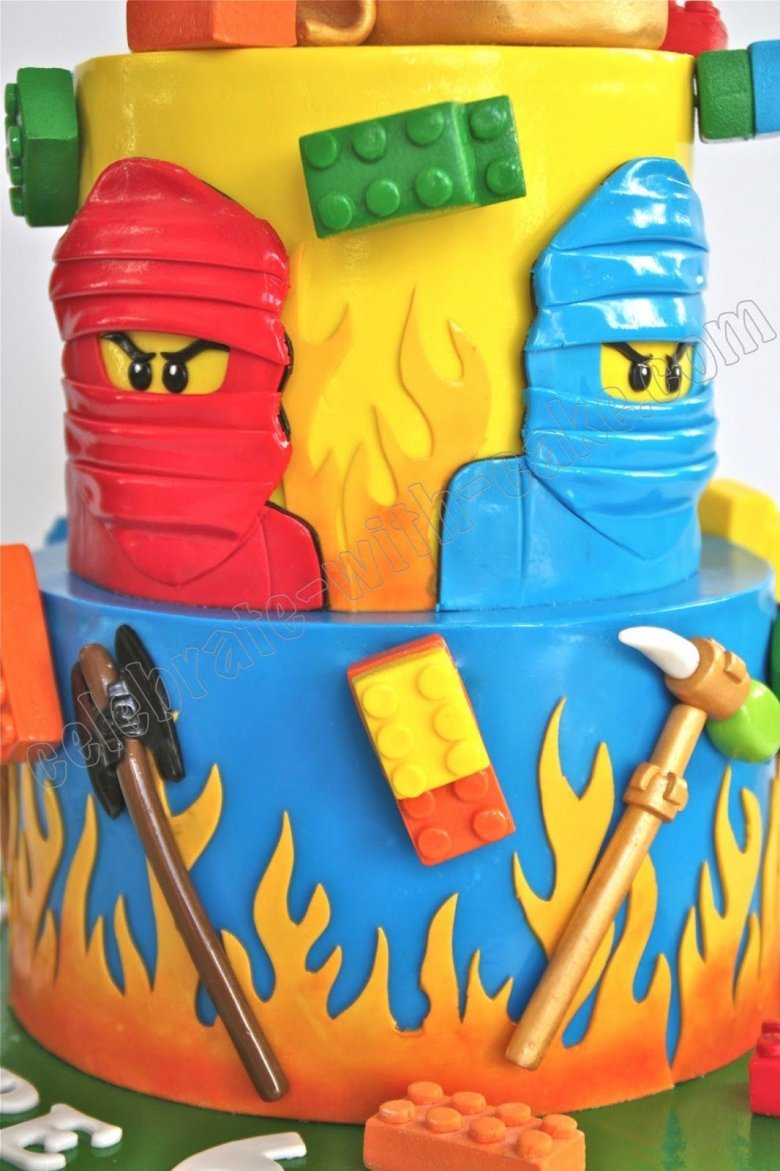 Торт LEGO Ниндзяго