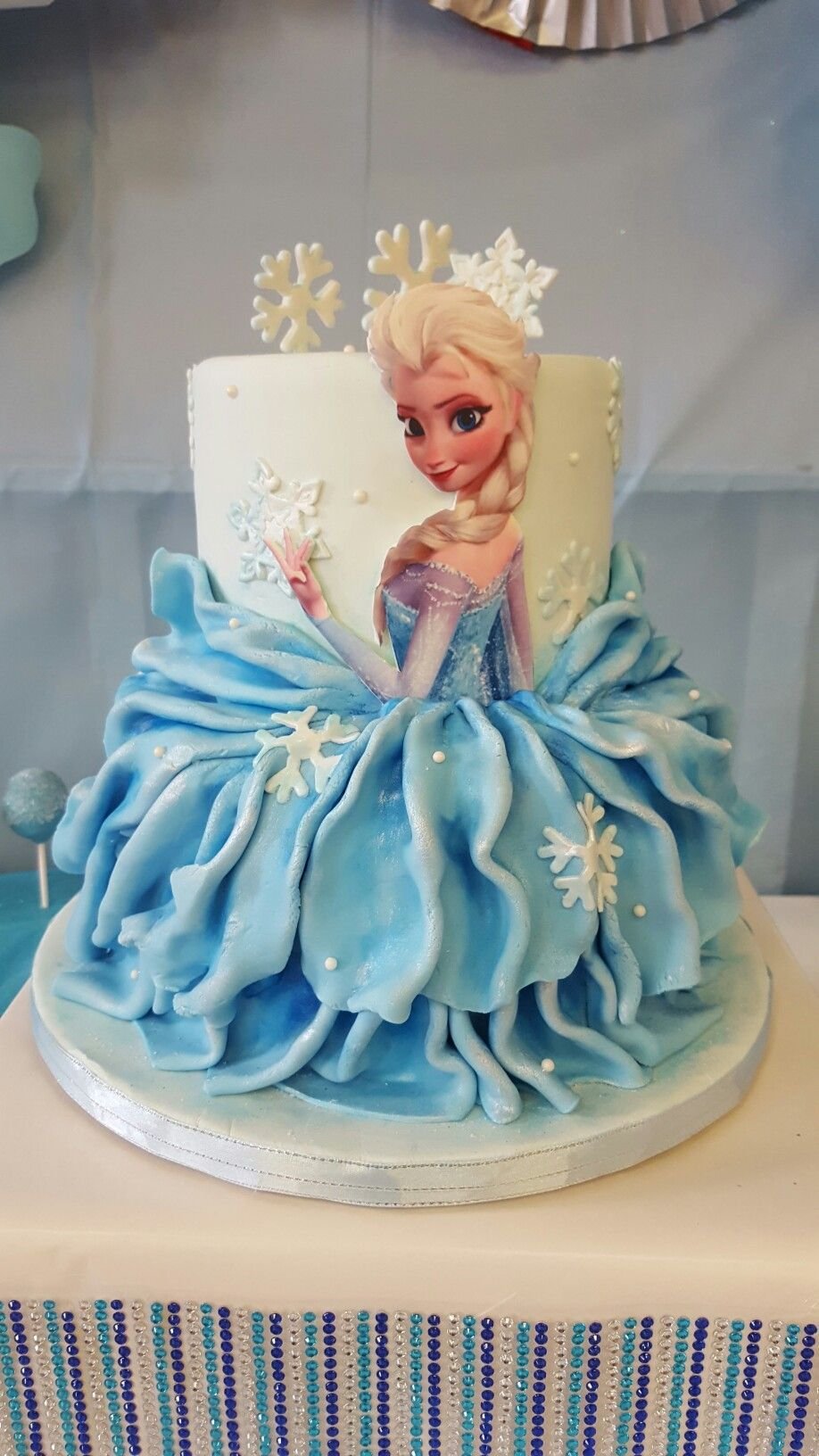 Frozen Elsa торт