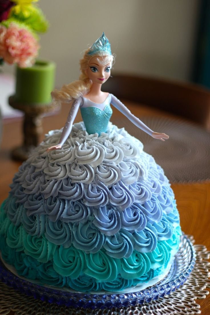 Торт принцесса эльза