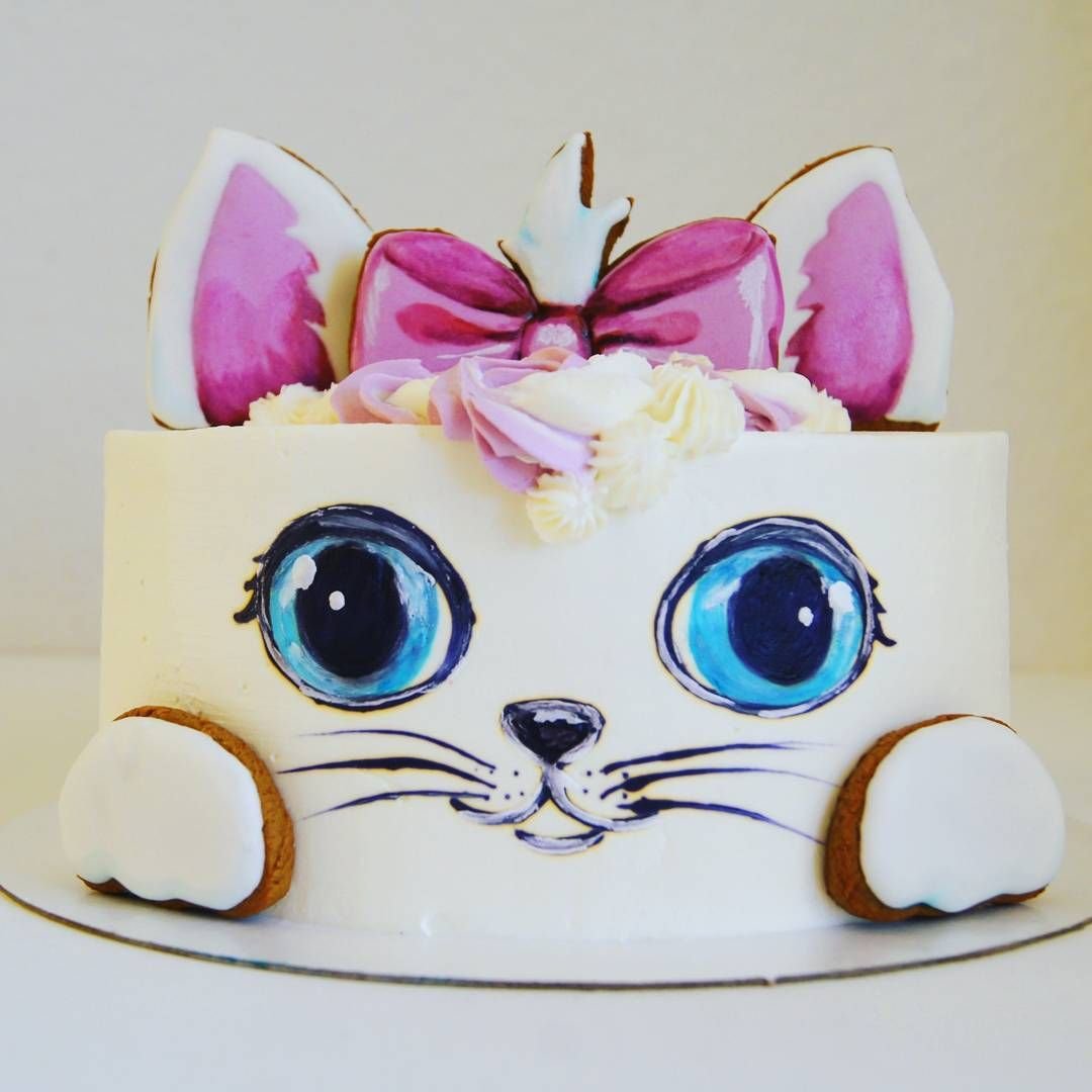 Торт с котом для мальчика