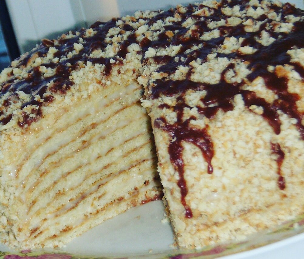 Советский торт лакомка