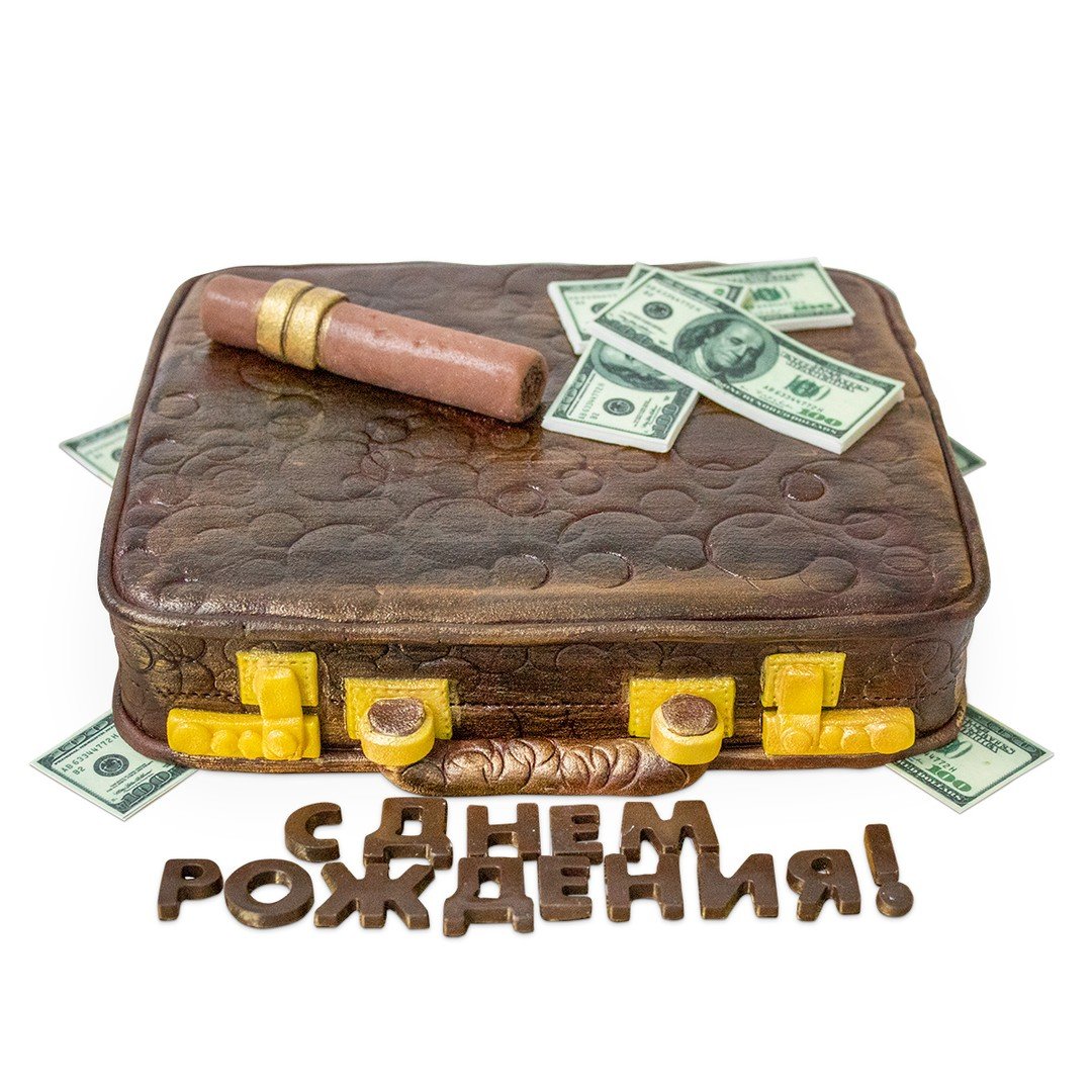 Торт кейс с деньгами