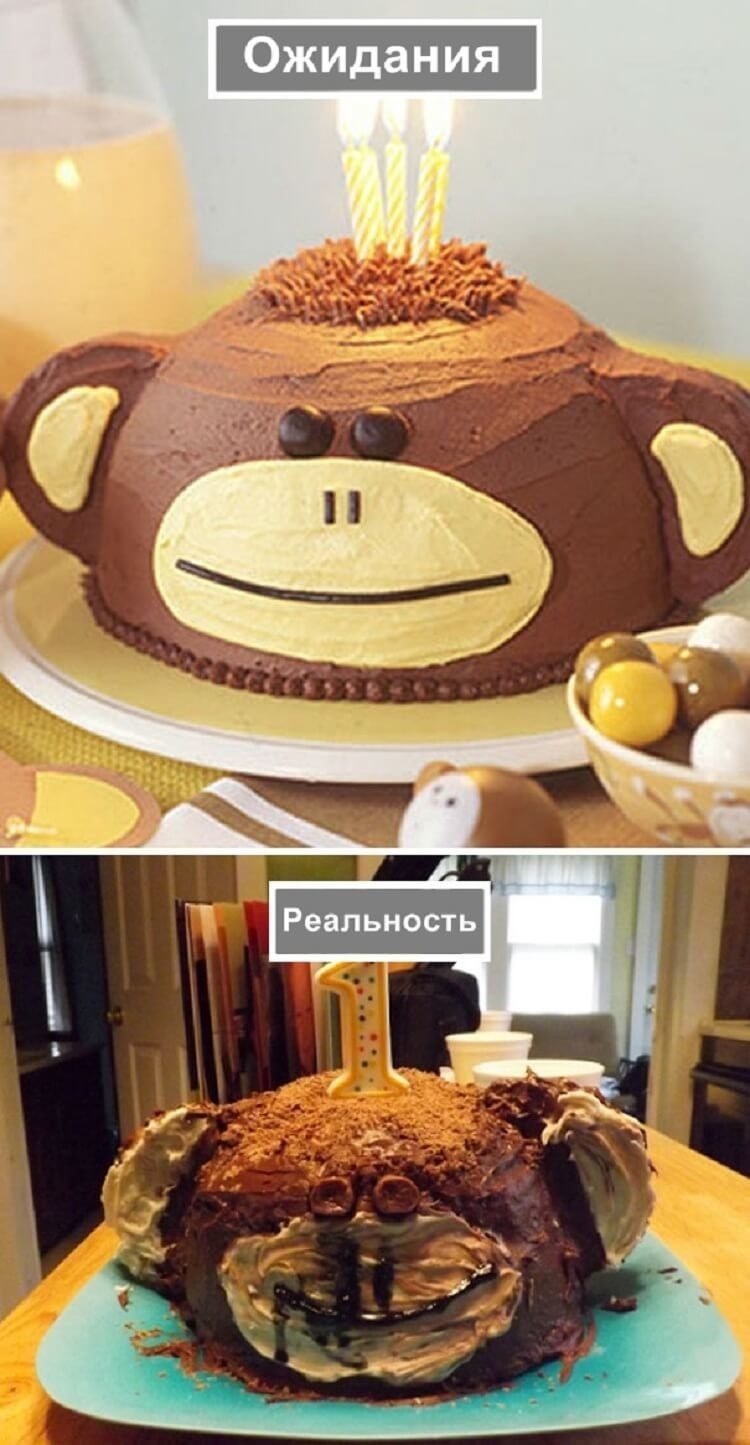Кулинарные шедевры ожидание и реальность