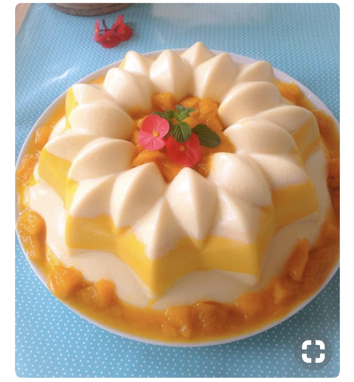 Торт с желе сверху
