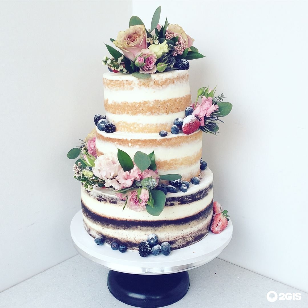 Торт спб недорого доставка. Свадебный торт!. Трехъярусный торт. Торт с открытыми коржами на свадьбу. Многоярусный торт.