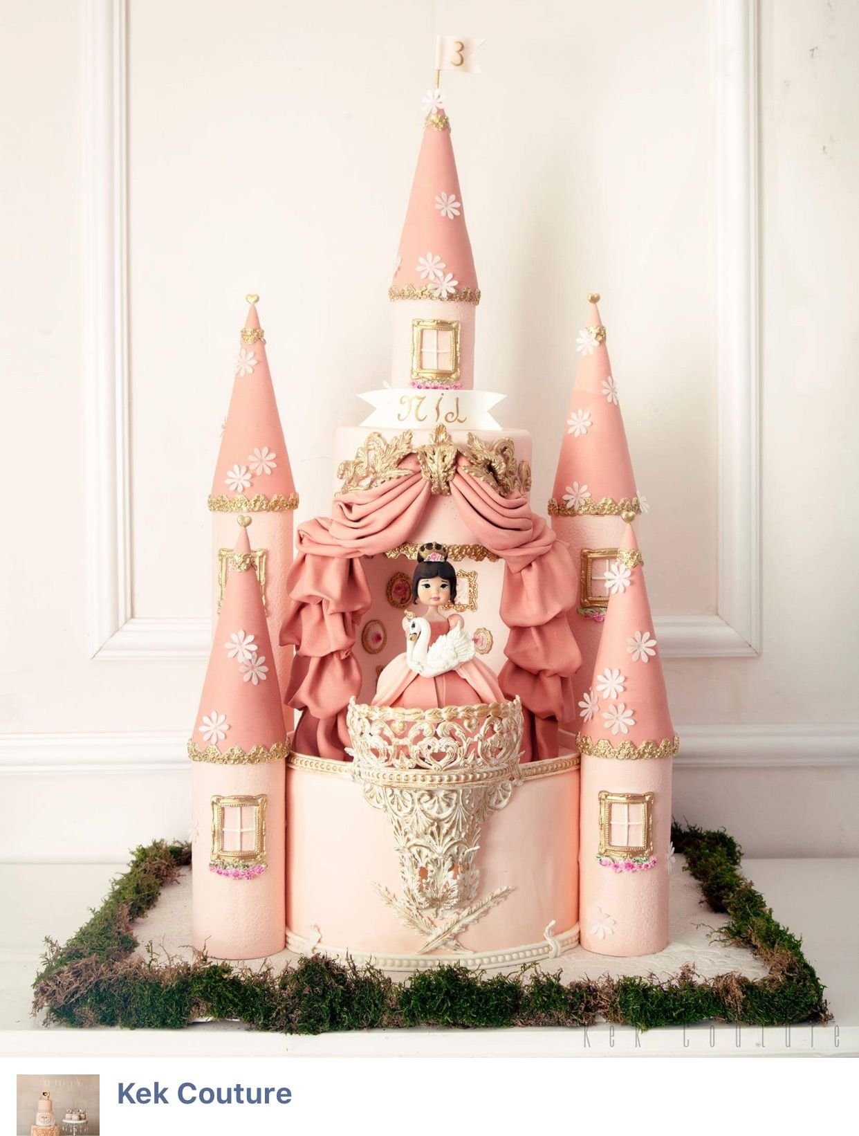 Торт-замок Принцессы и королевские печеньки