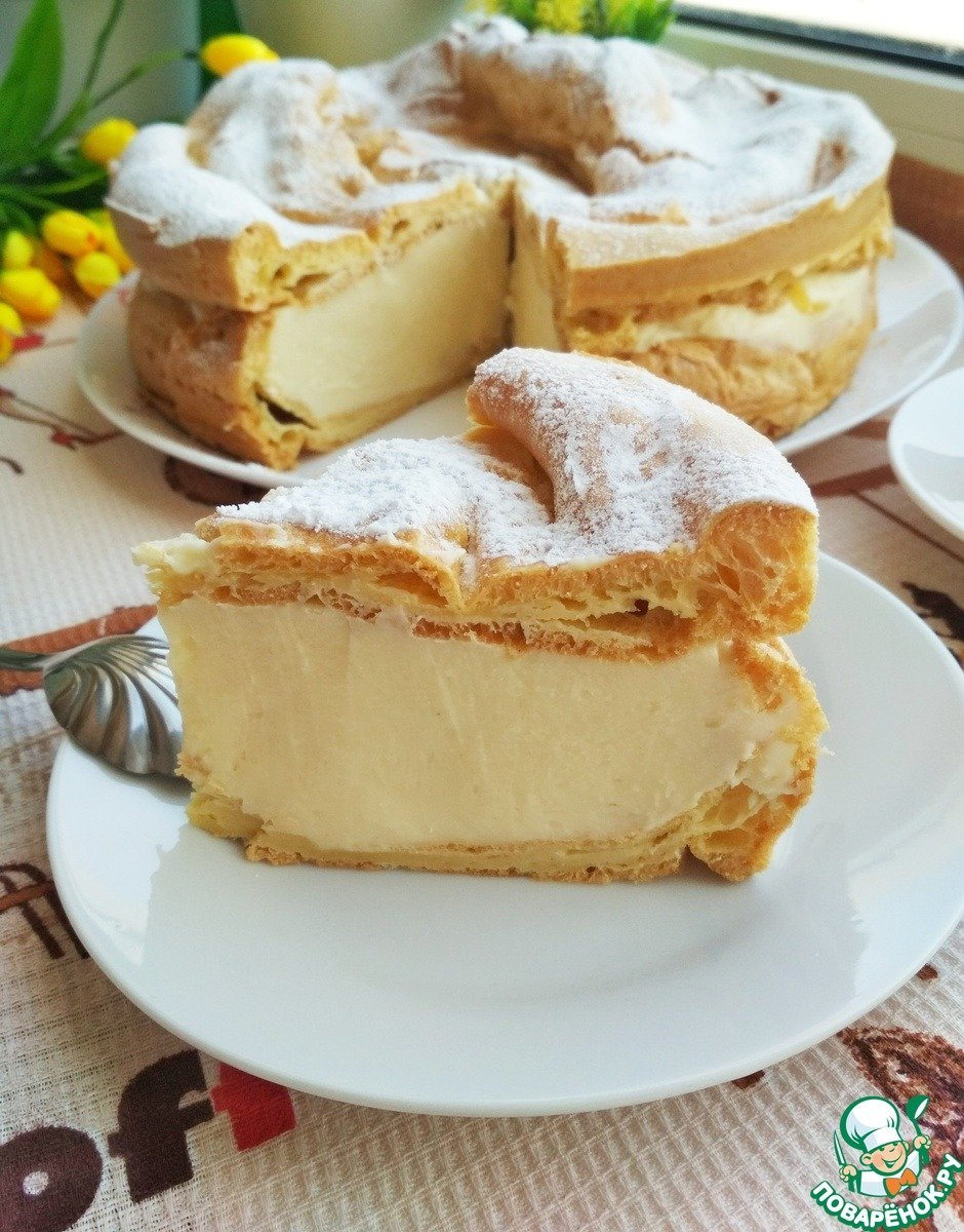 Заварной рулет