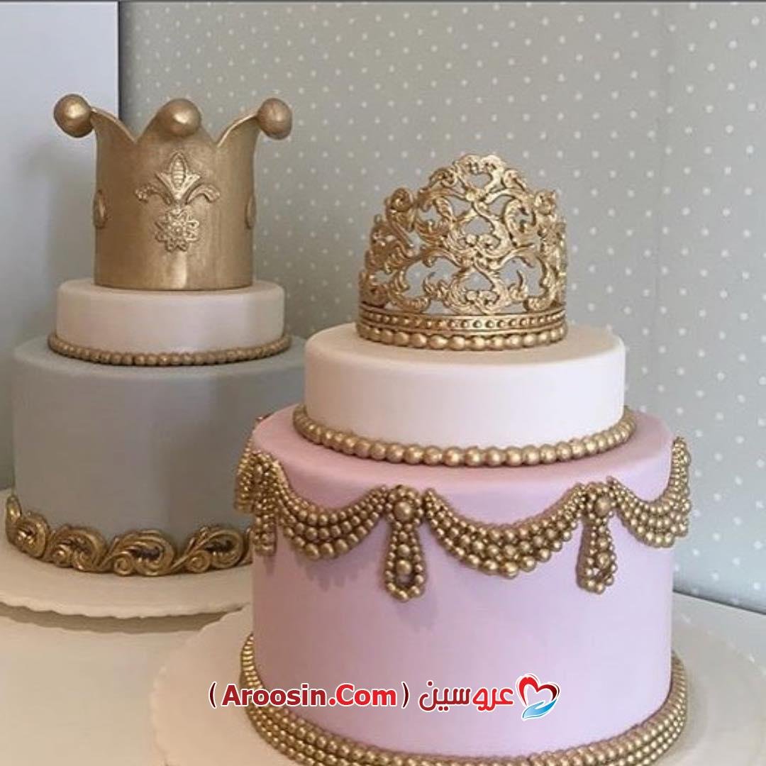 Торт с короной для девочки