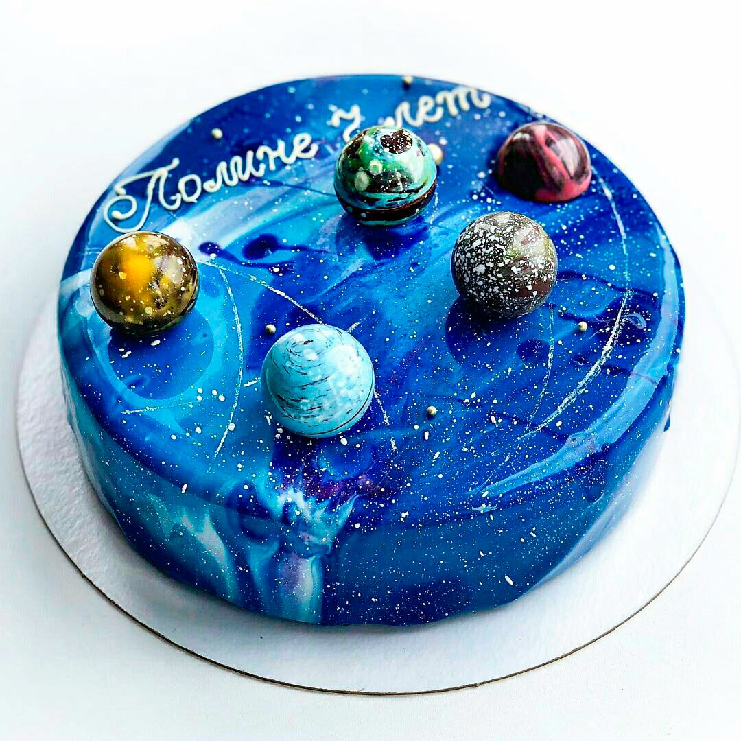 Космический торт для мужчины