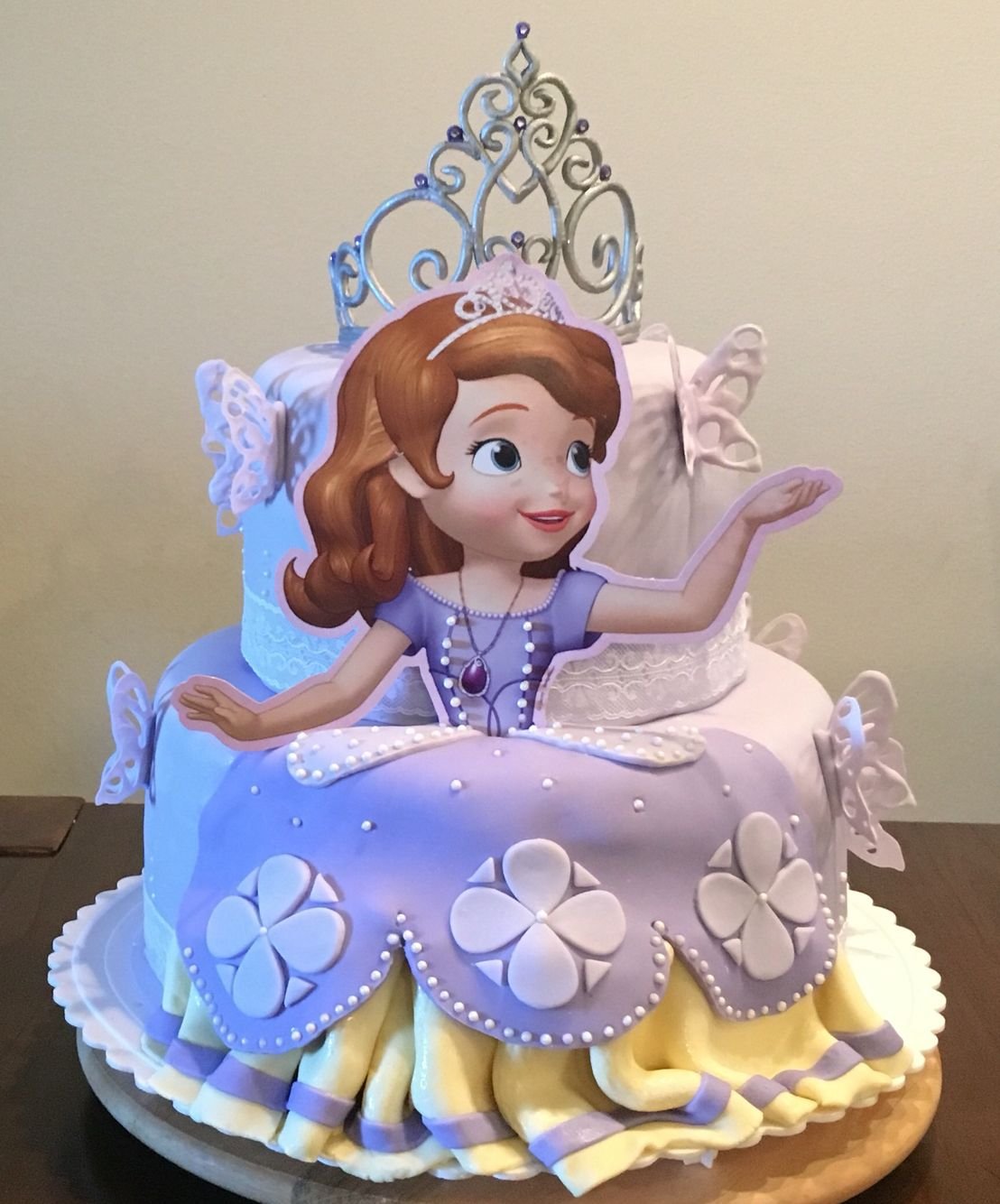 Торт с принцессами Disney