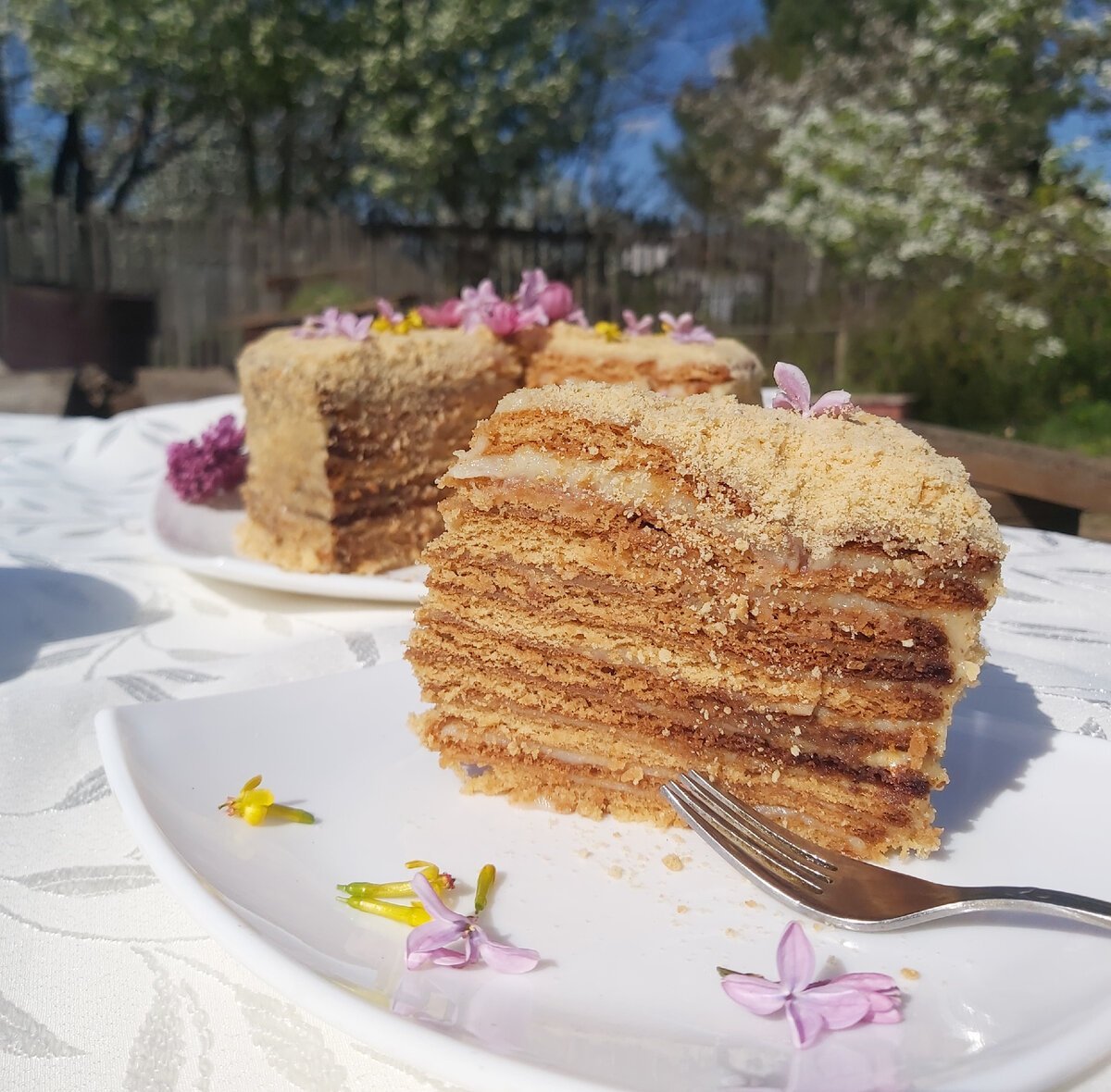 Выпечка и кулинария медовик