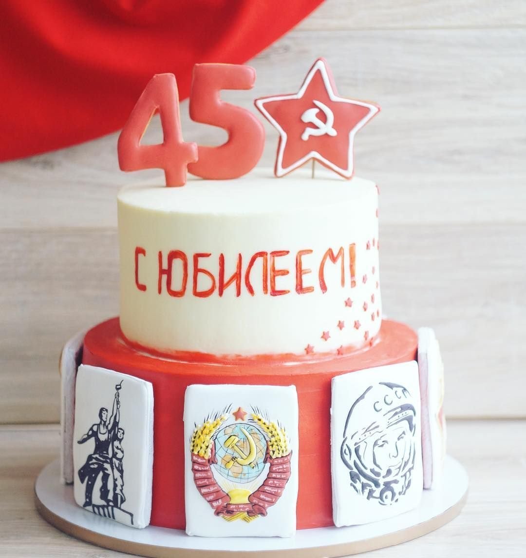 Советские торты и пирожные
