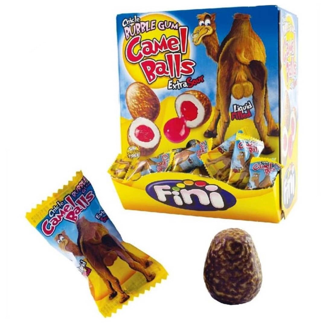Жев.резинка "Camel balls" (яйца верблюда) fini Испания