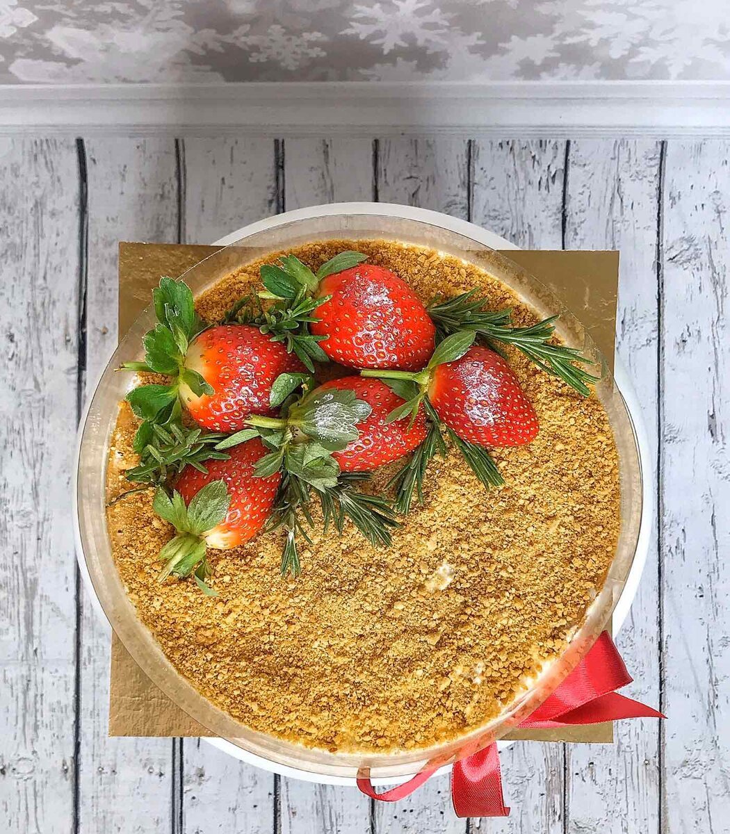 Маковый торт украшение