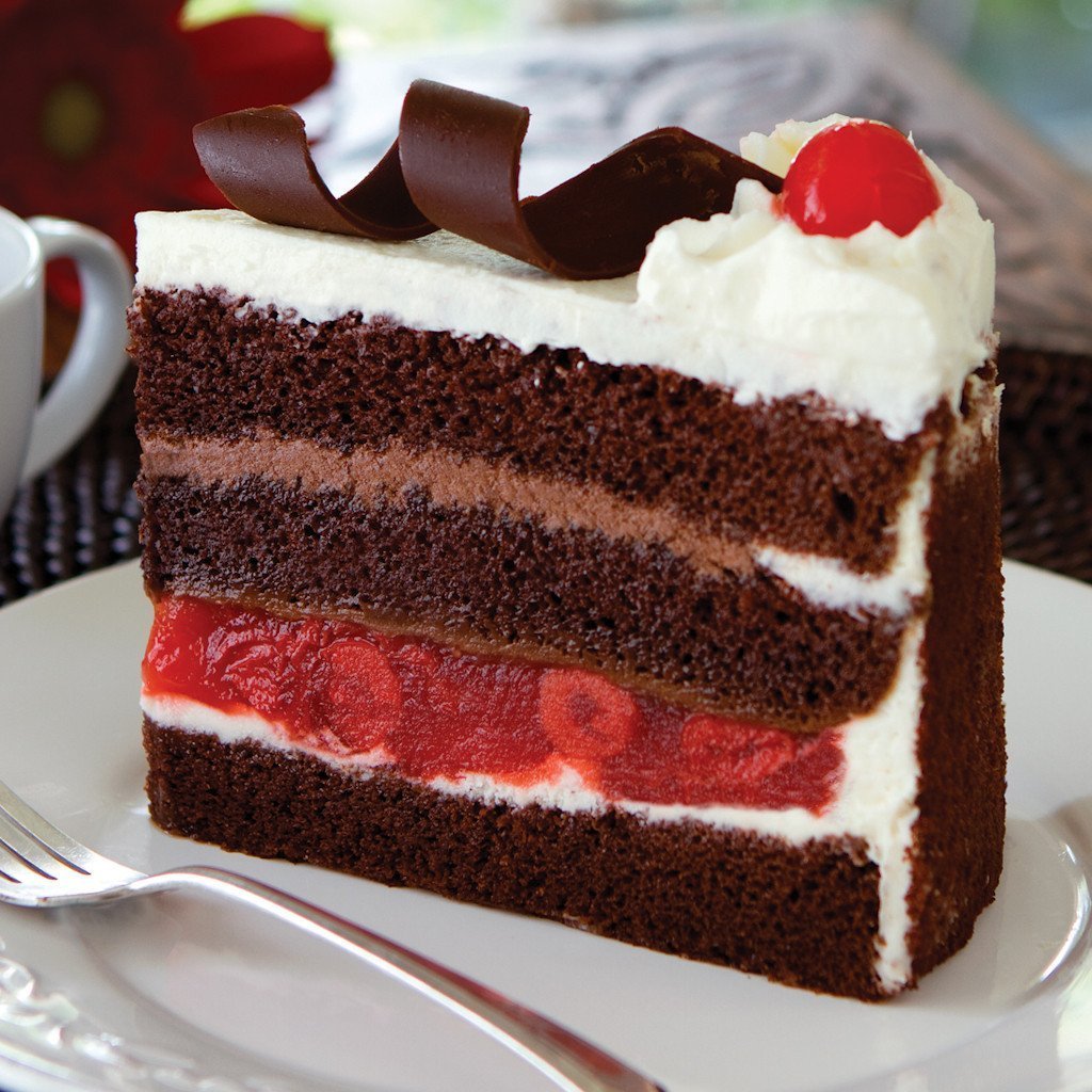 Торт "чёрный лес" (Black Forest Cake)