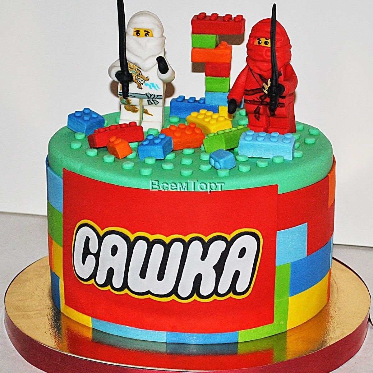Торт на 5 лет мальчику