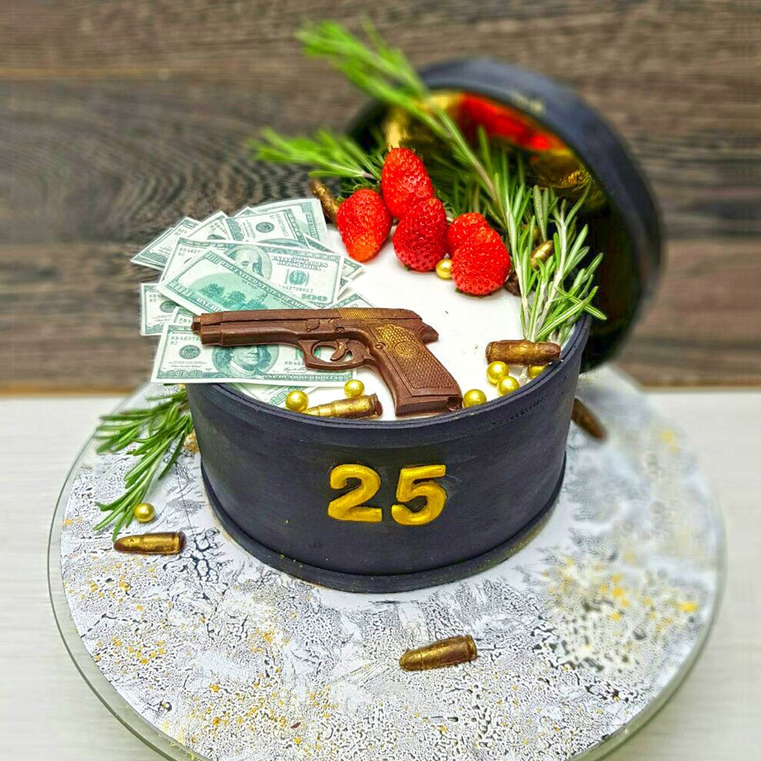Торт на 25 лет парню
