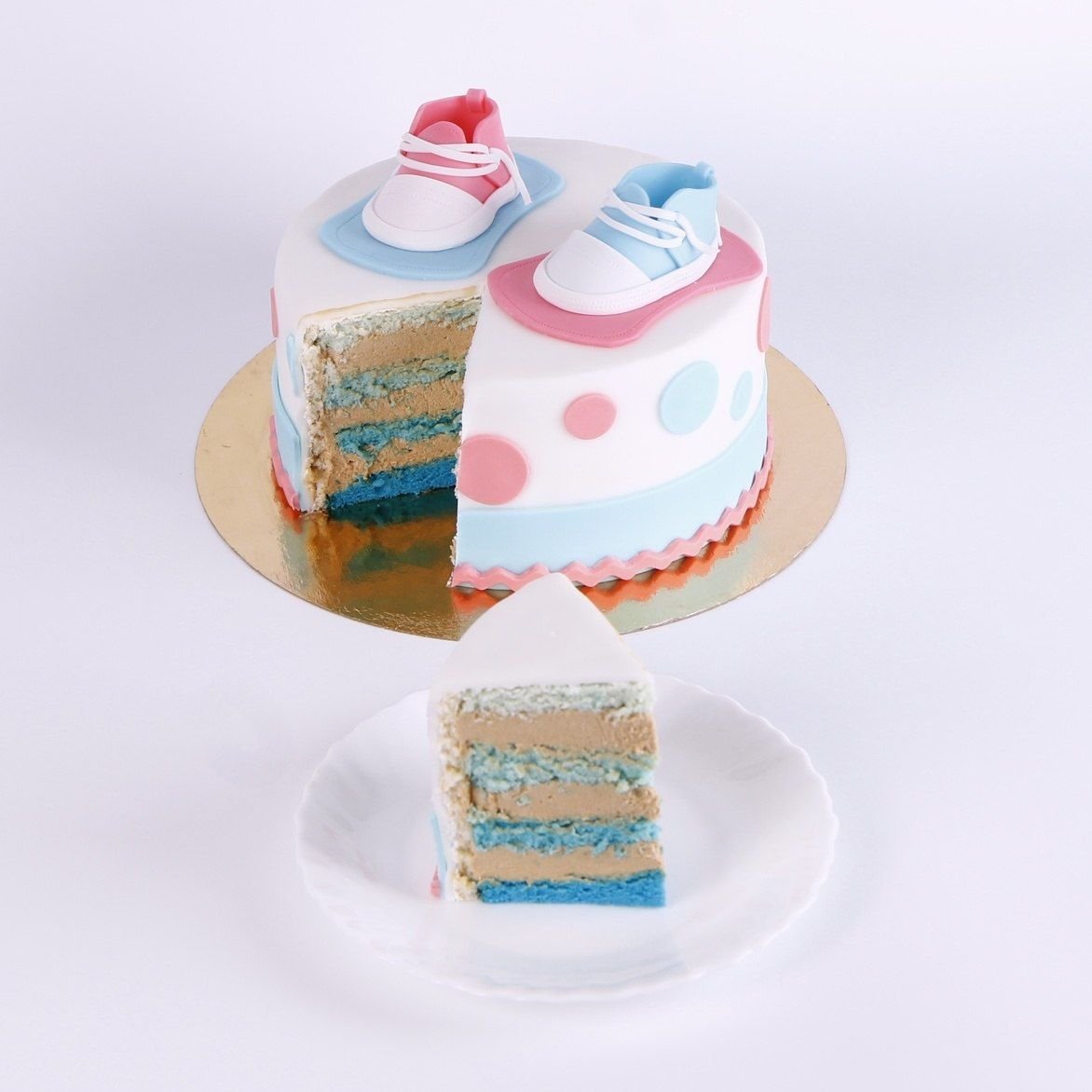 Gender Reveal торт