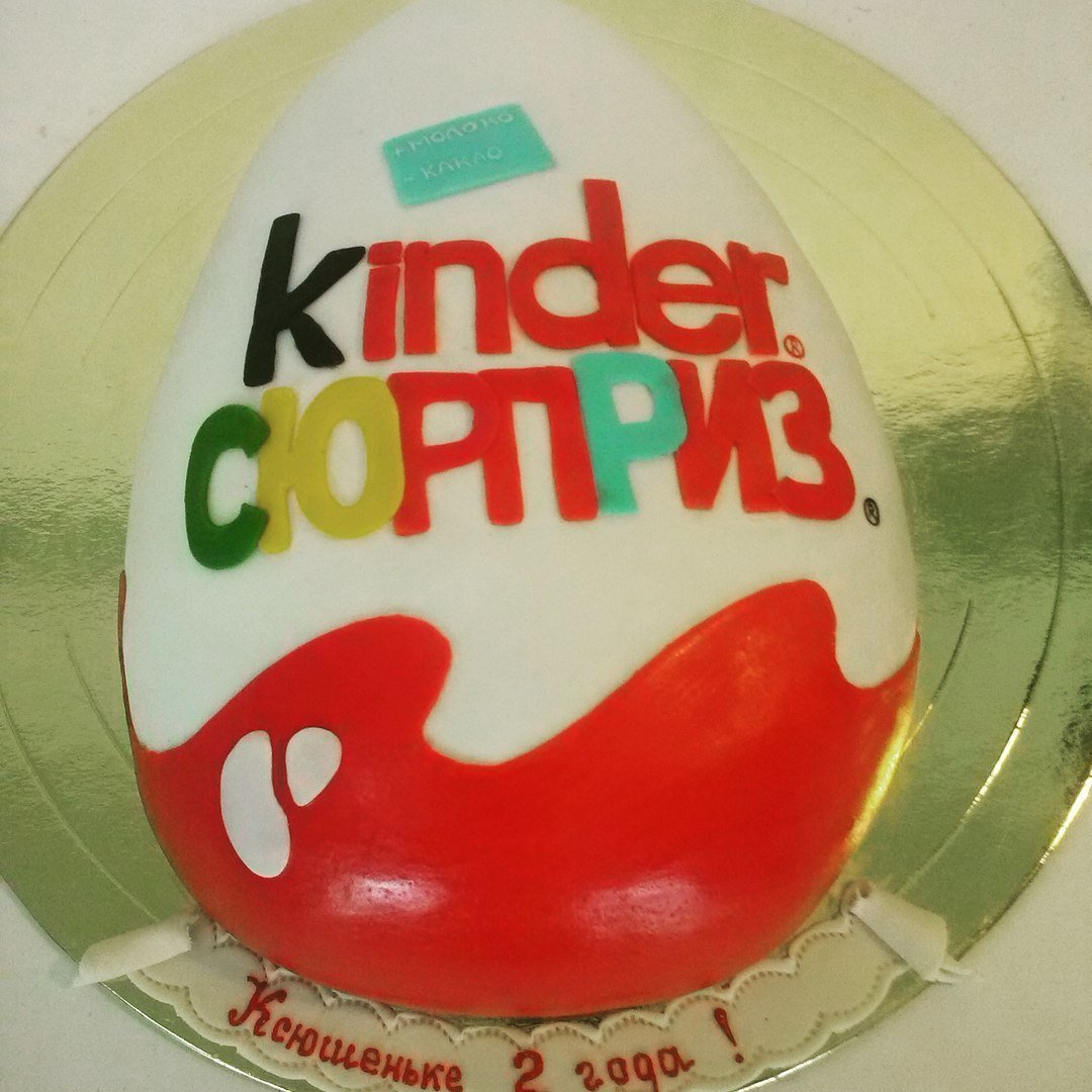 Торт Киндер сюрприз картинки