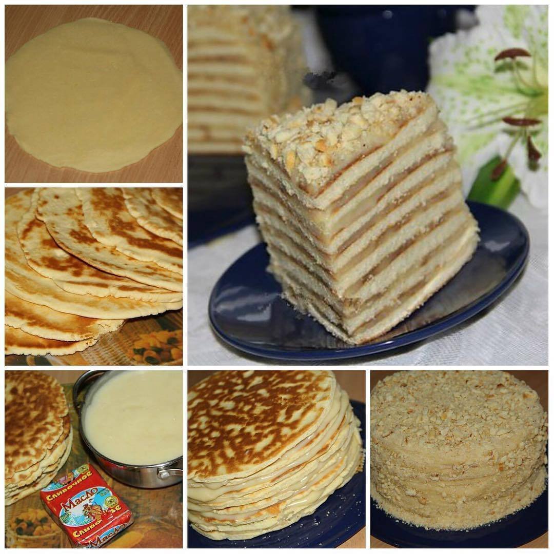 Сладости из вафельных коржей