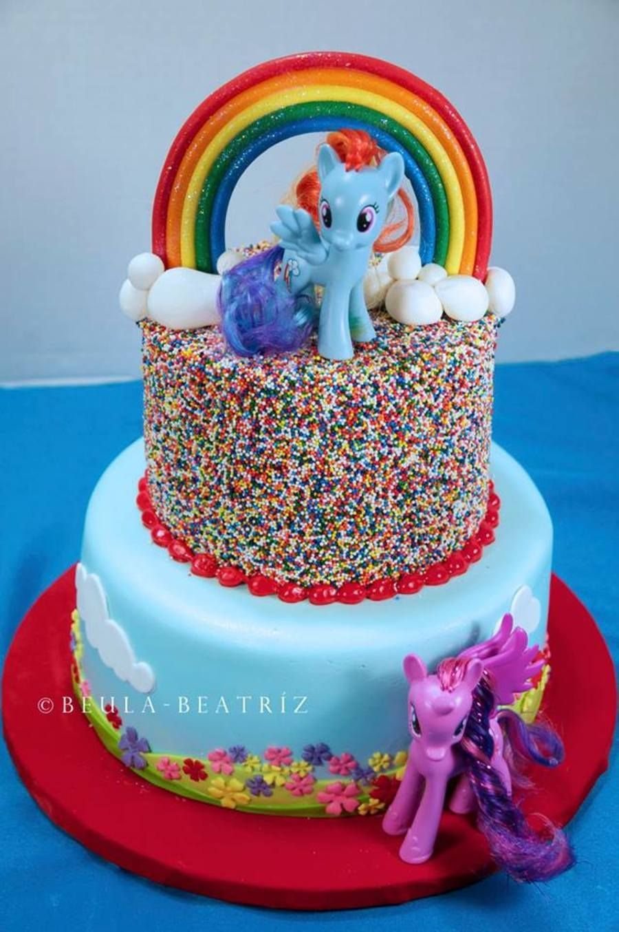 My little Pony Rainbow Dash торт