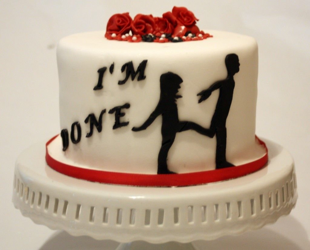 Торт на развод приколы