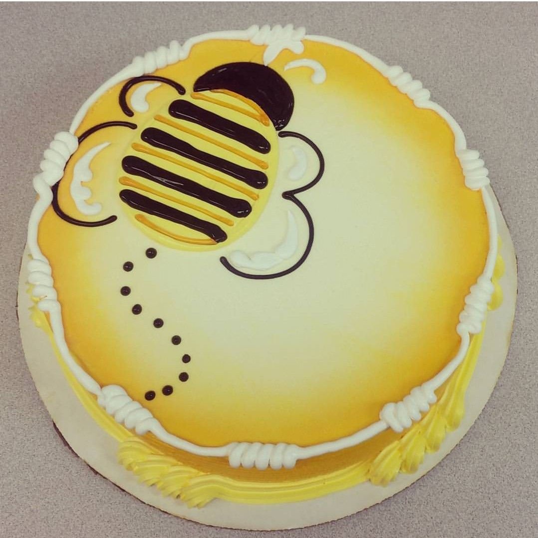 Торт в виде пчелы