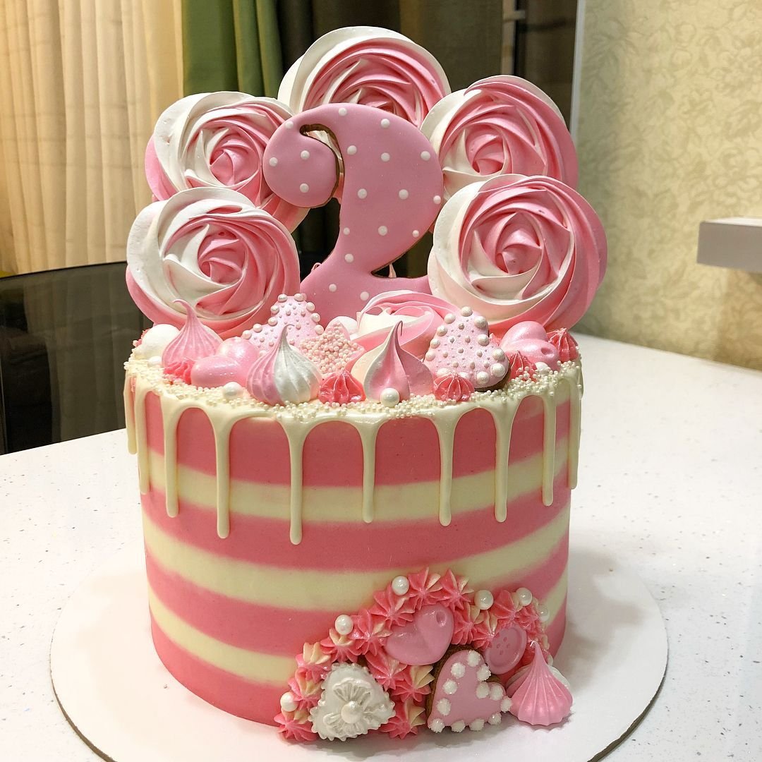 Торт на 5 лет девочке