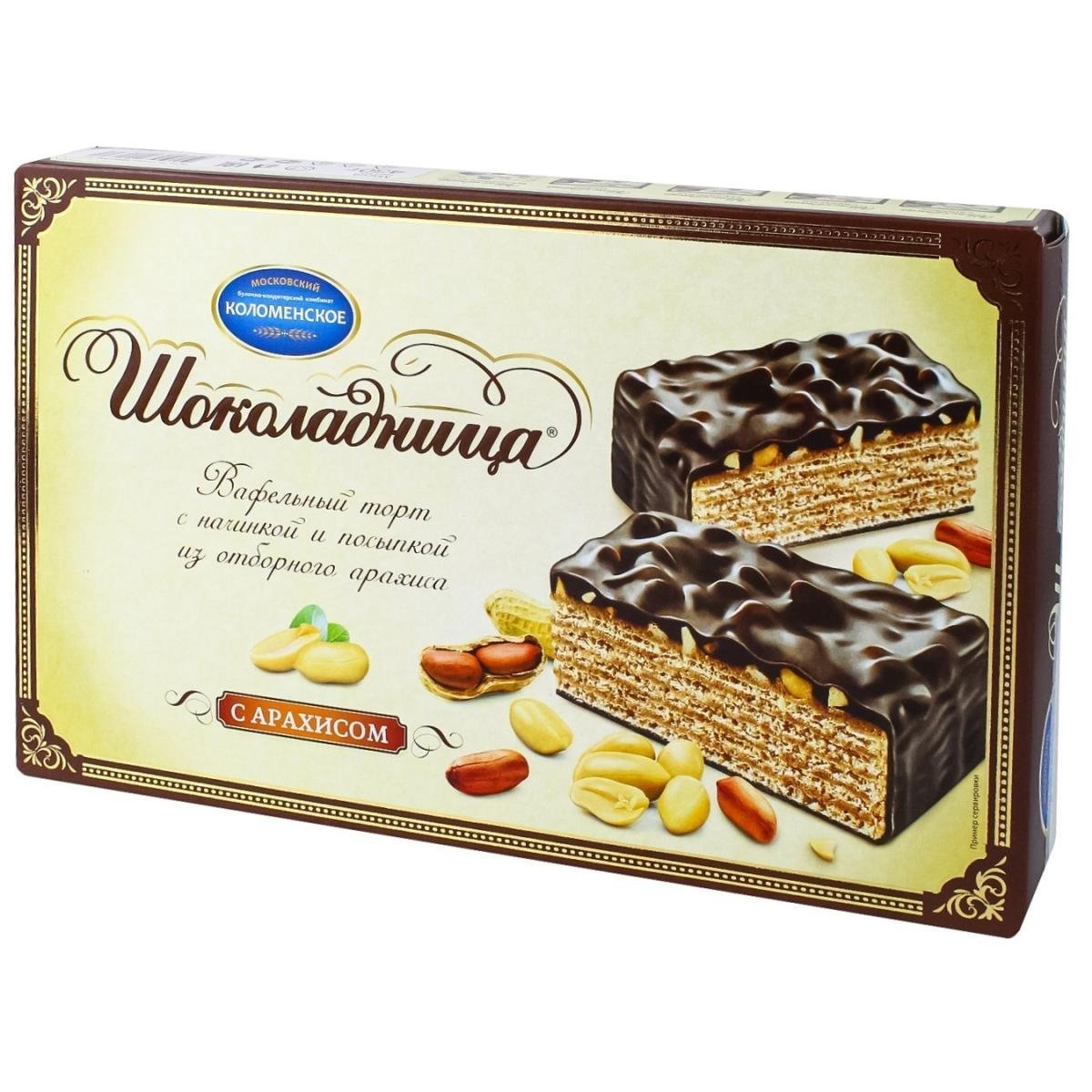 Вафельные коржи Ашан