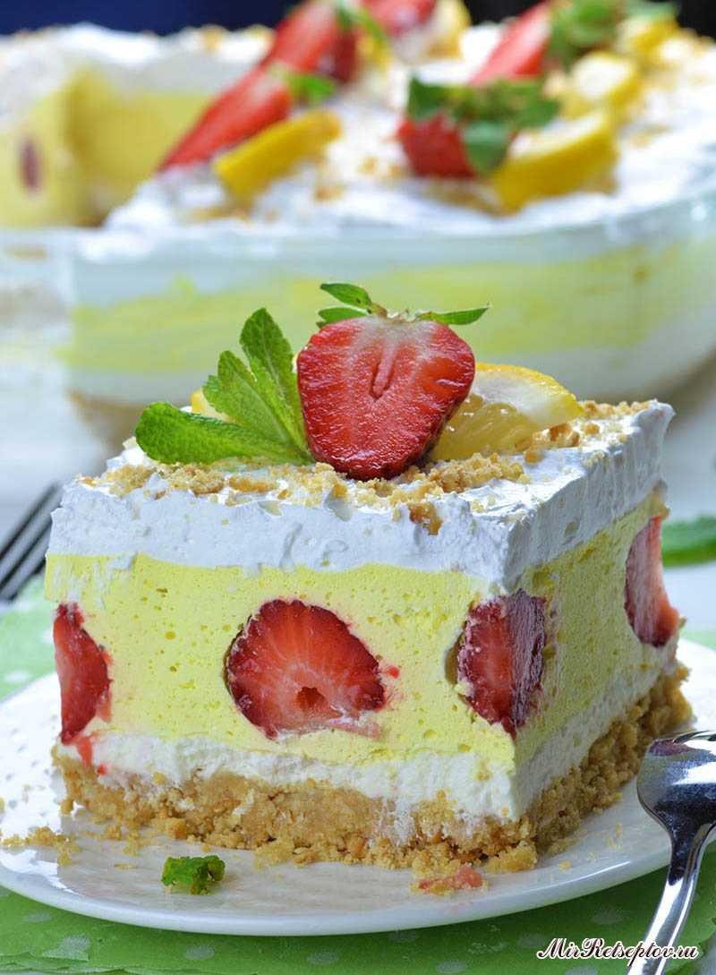 Strawberry Shortcake Cake