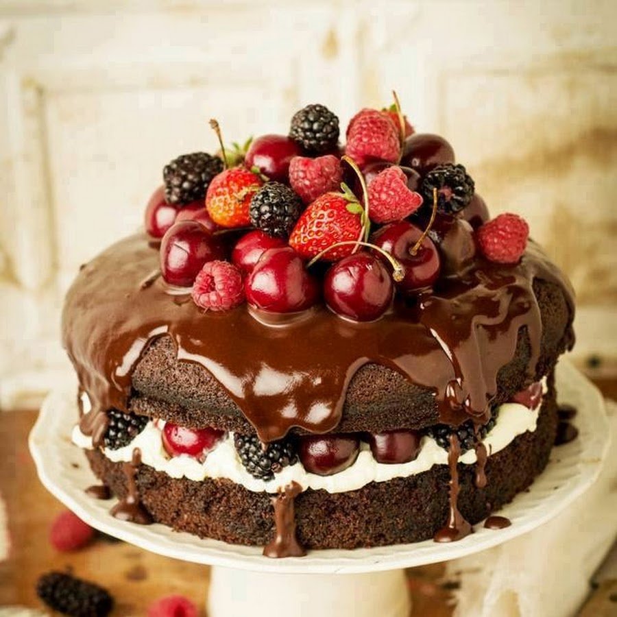 Самый красивый шоколадный торт