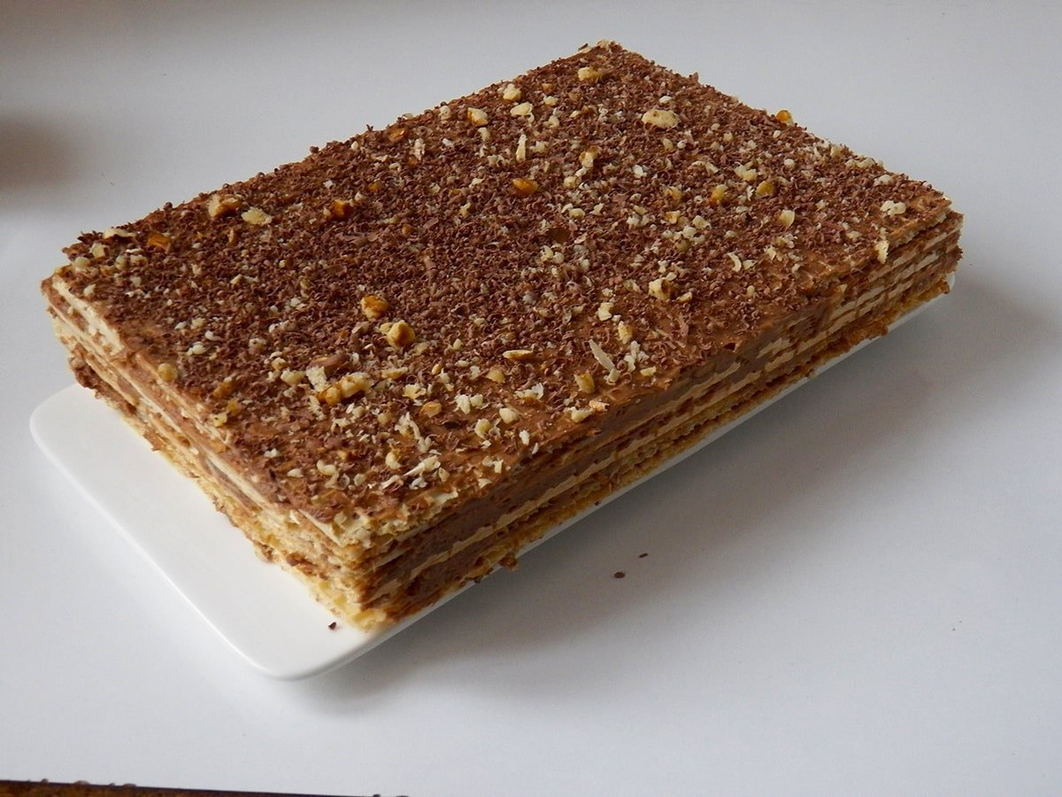 Ленинградский вафельный торт