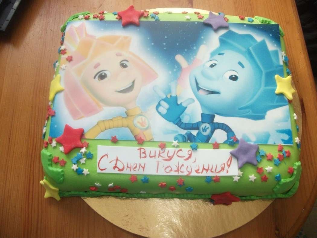 3д торт Фиксики