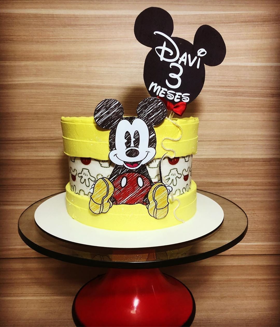 Boy Birthday Cake Mickey Mouse