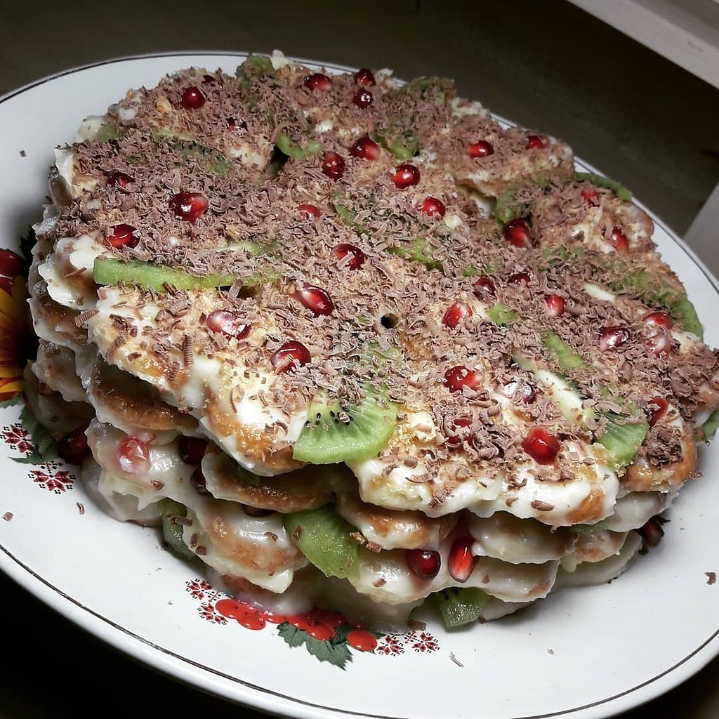 Лёгкий бисквит на скорую руку