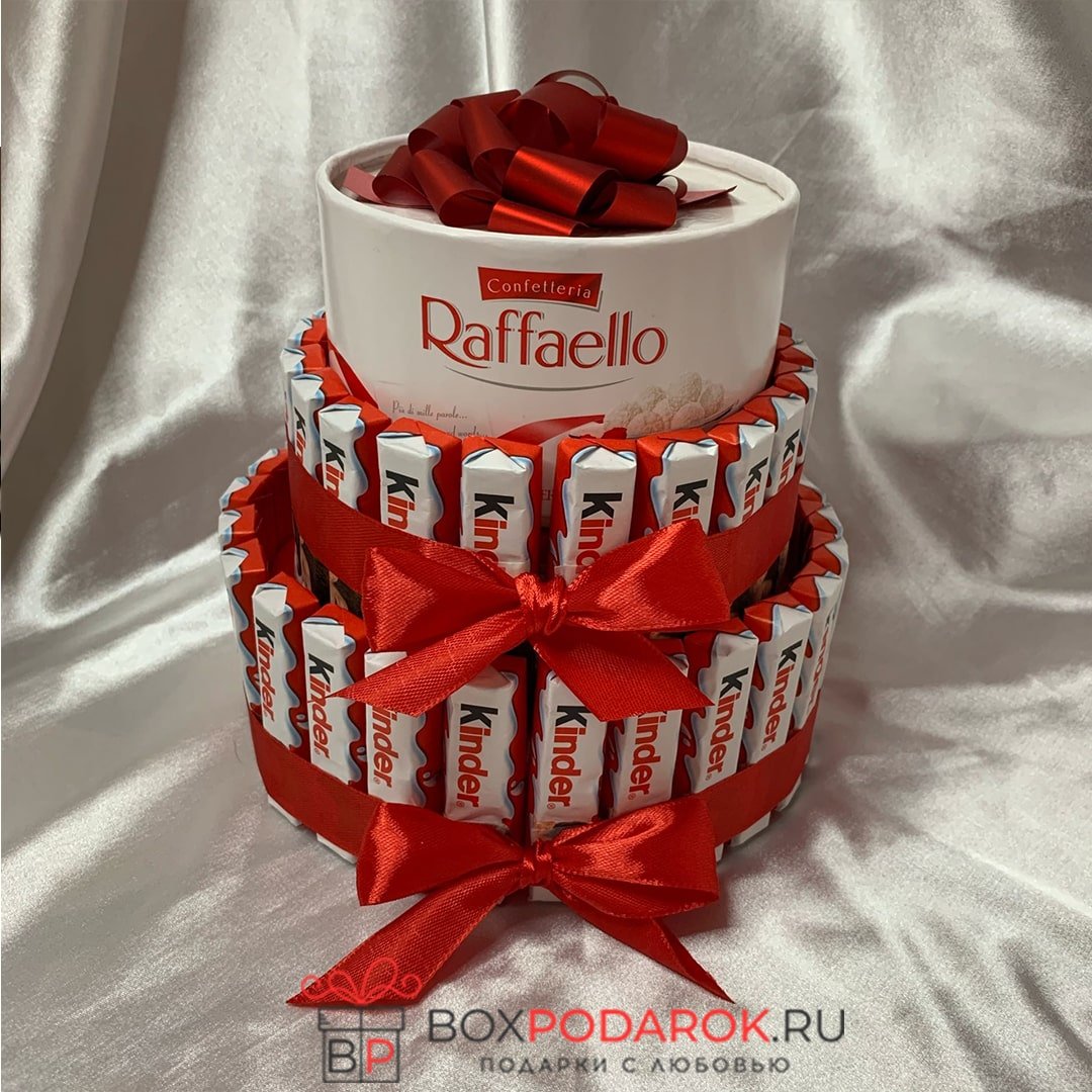 Торт из киндеров мастер класс