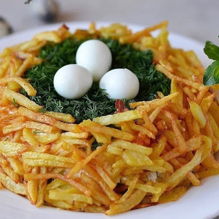Глухариное гнездо торт