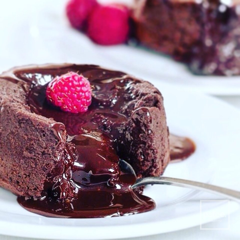 Фондан с карамелью